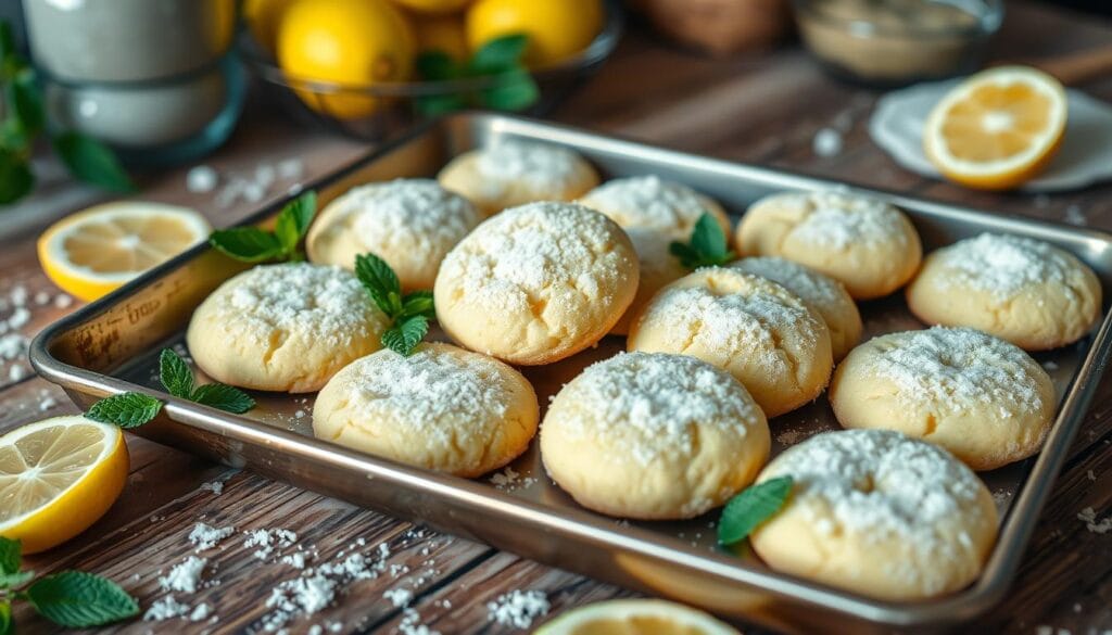 Frozen lemon cookies Frozen lemon cookies