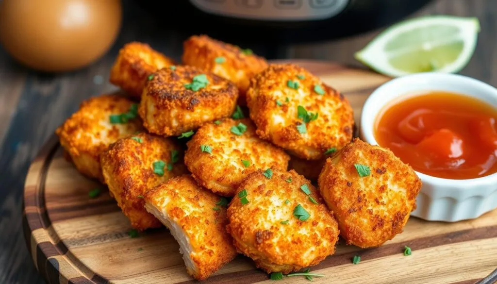 crispy air fryer salmon bites crispy air fryer salmon bites
